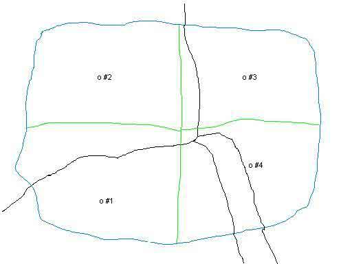 Best placement of wells on 400 acres gas pond